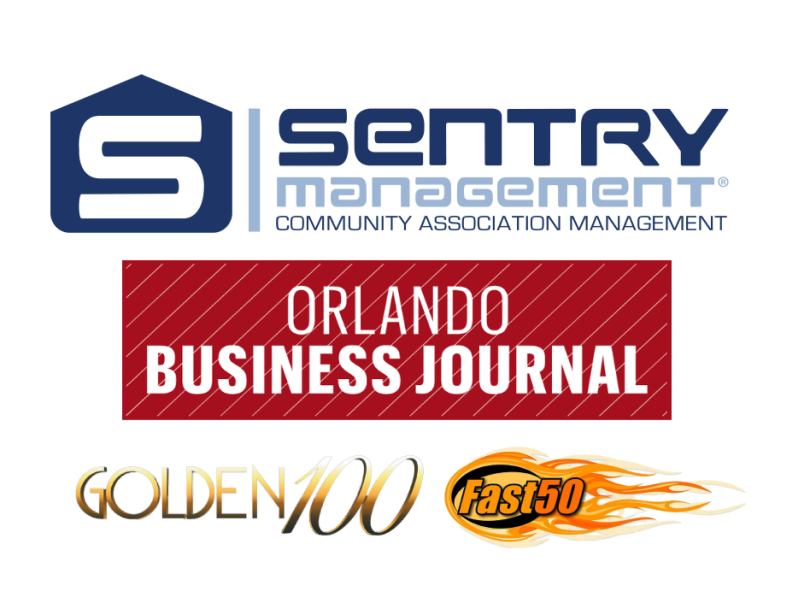 Sentry Orlando Business Journal Fast 50 Golden 100